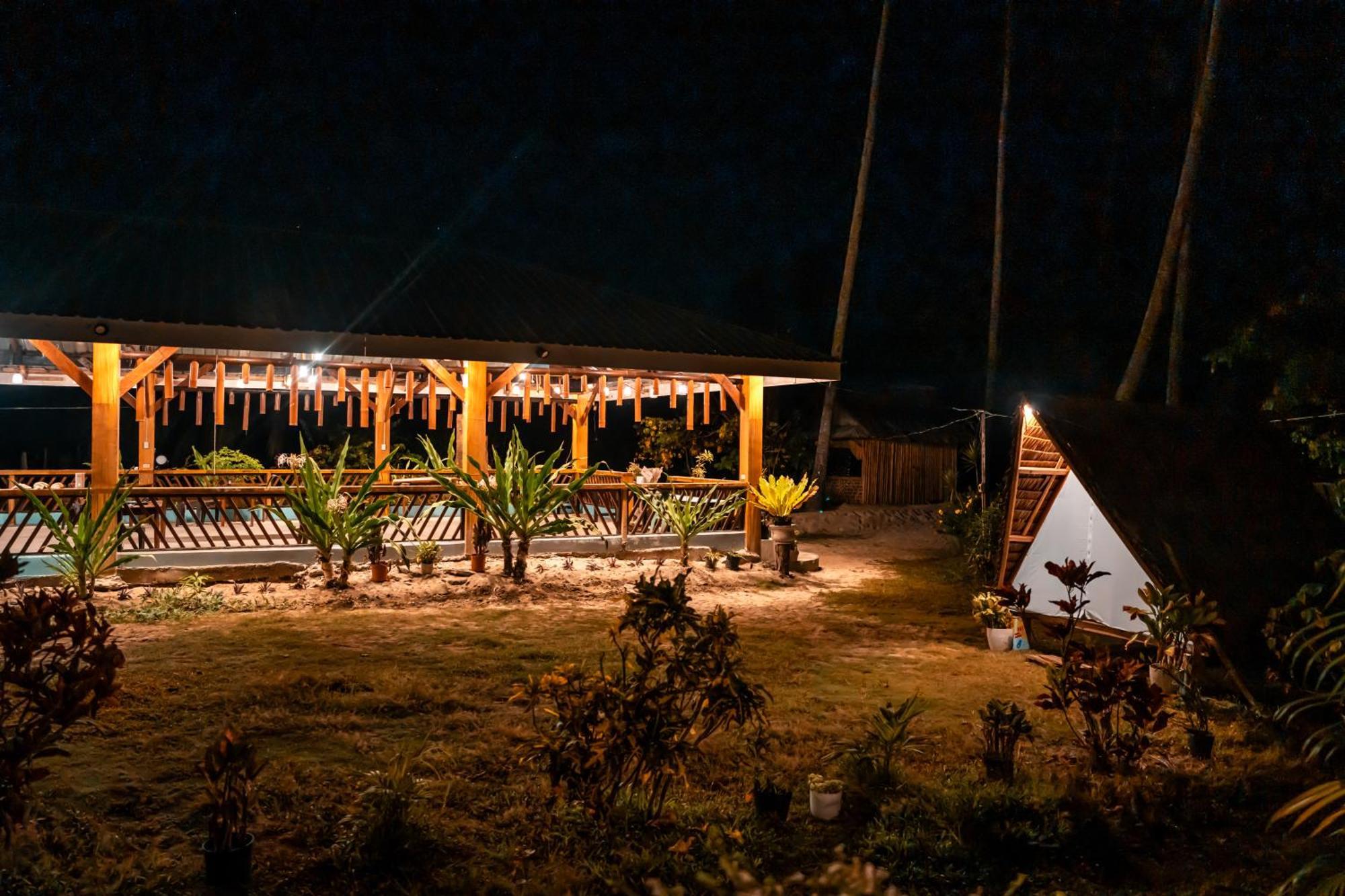 Amihan Beach Hostel San Vicente  Exterior photo